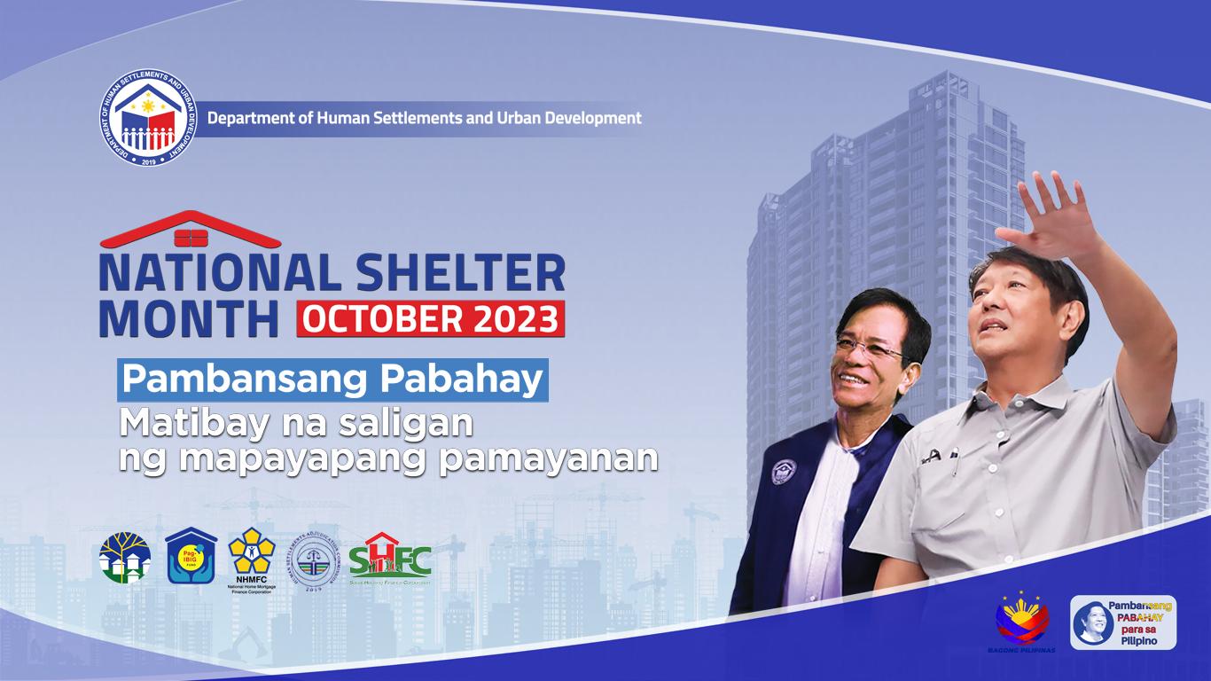 DHSUD opens celebration of National Shelter Month - Manila Standard